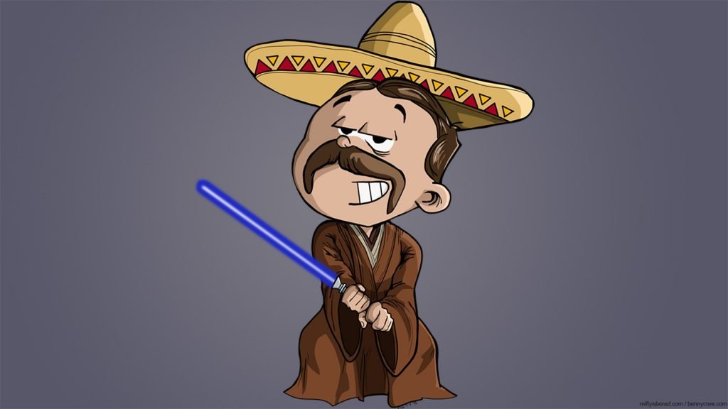 012 Obi Juan Kenobi Mifty is Bored