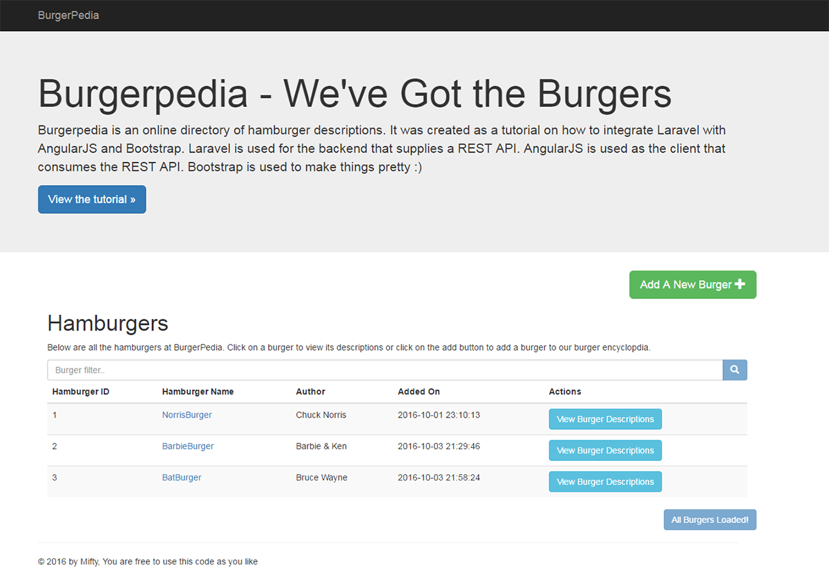 burgerpedia-main-page